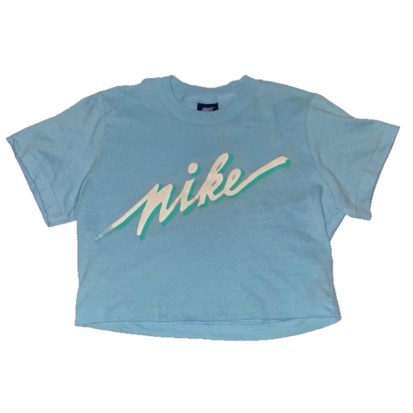 vintage nike crop top